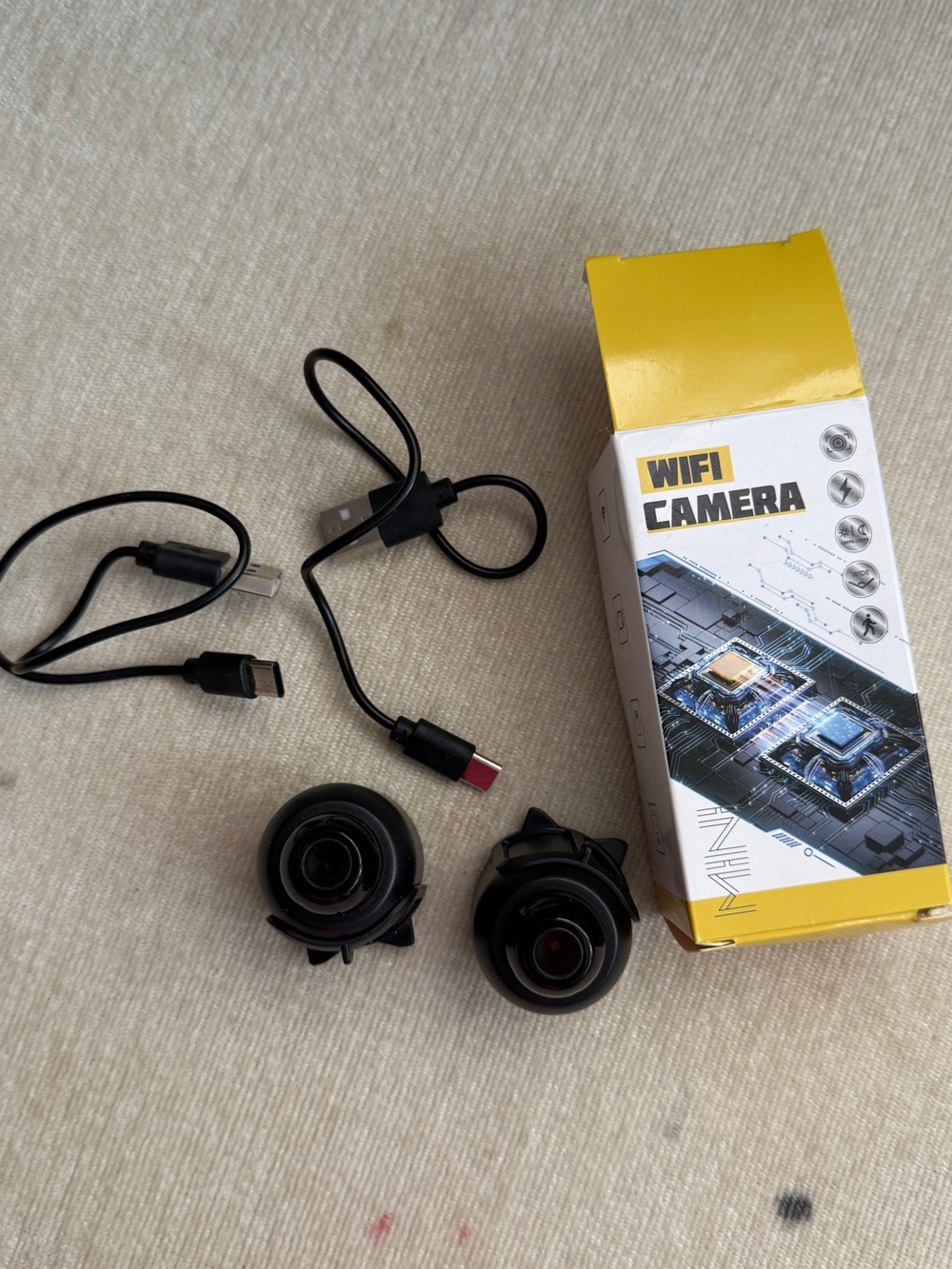 WiFi Mini Camera Lens Module - Black - Picture 8 of 8